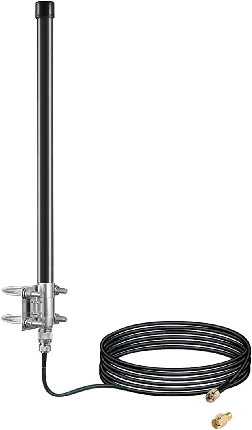 10dBi Outdoor 4G LTE Long Range Cellular Trail Camera Antenna with 20ft Cable for Spypoint Flex Flex-M Link Micro Link EVO Stealth Cam Tactacam Reveal X PRO Gen 2.0/3.0 Muddy Trail Camera, Eifagur