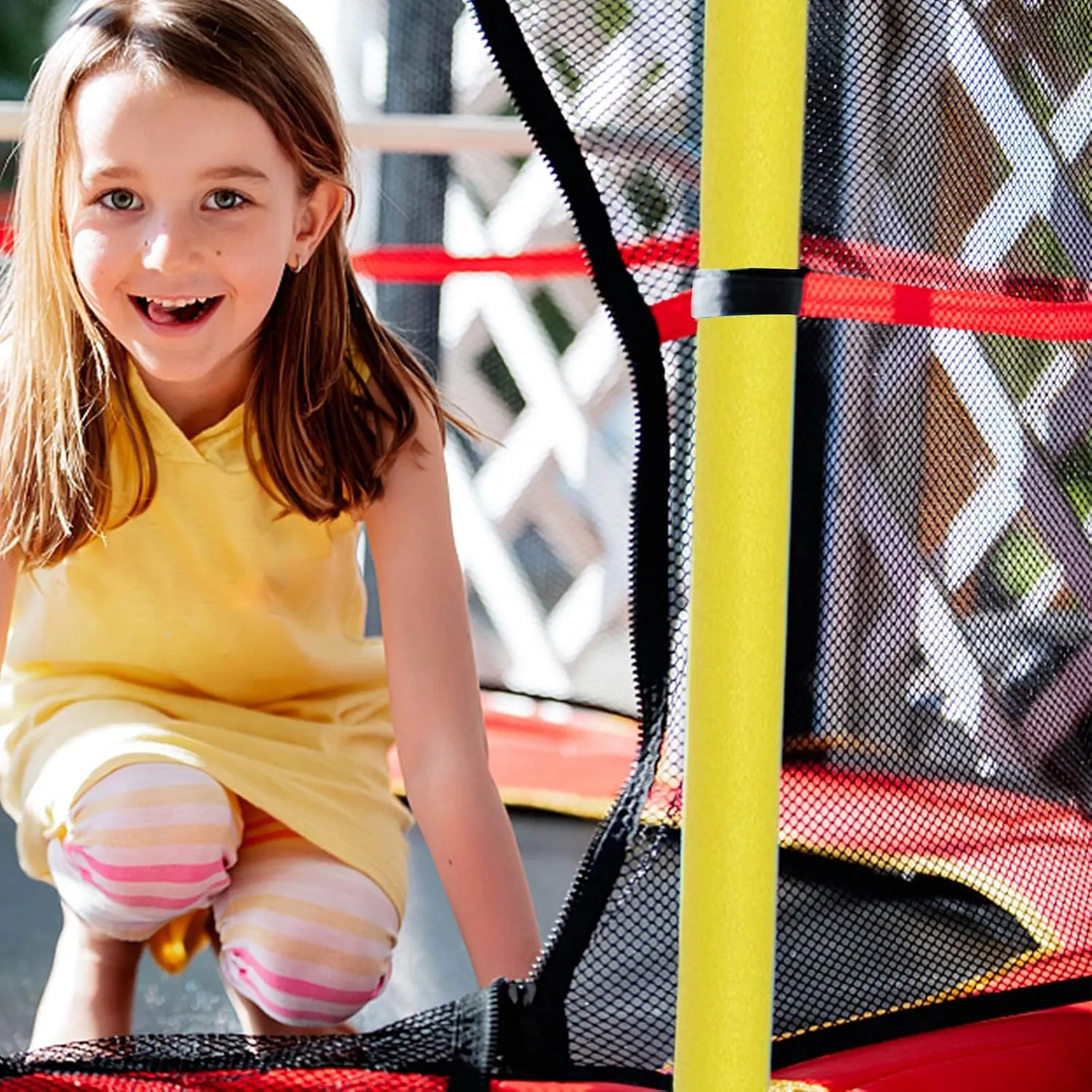 12pcs Trampoline Pole Foam Sleeves 15.7in Waterproof Protective Trampoline Spring Cover Padding for Indoor and Outdoor Children's Trampoline Accessories