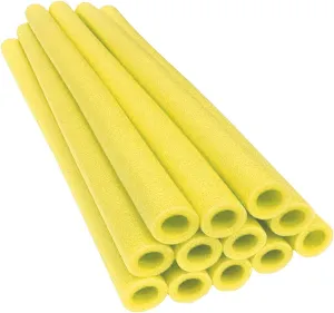 12pcs Trampoline Pole Foam Sleeves 15.7in Waterproof Protective Trampoline Spring Cover Padding for Indoor and Outdoor Children's Trampoline Accessories