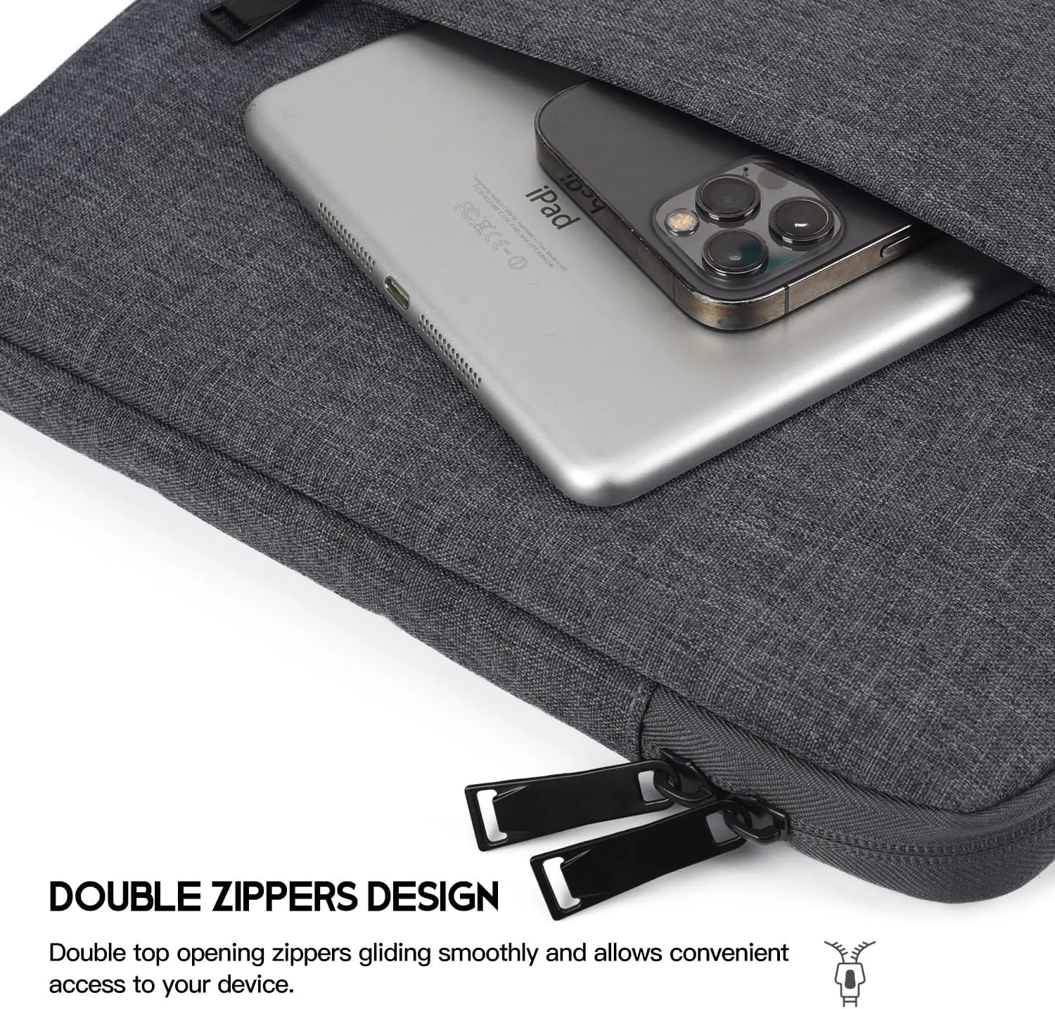 15.6-16 inch Laptop Sleeve Case for HP Victus 15.6 16.1,HP Envy X360/Pavilion 15.6/ProBook/OMEN 15, Lenovo IdeaPad 15, Acer Aspire 15,Dell Inspiron 15 Water-Resistant 15.6 Computer Bag