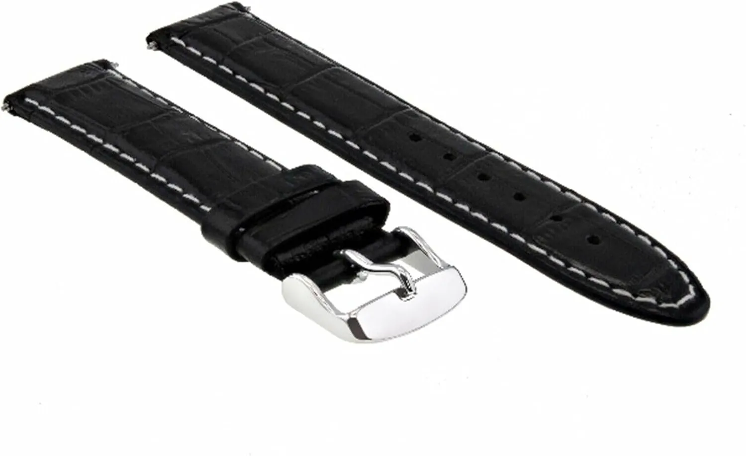 18-19-20-22-24-26mm Leather Watch Band Strap Smooth Compatible with Movado