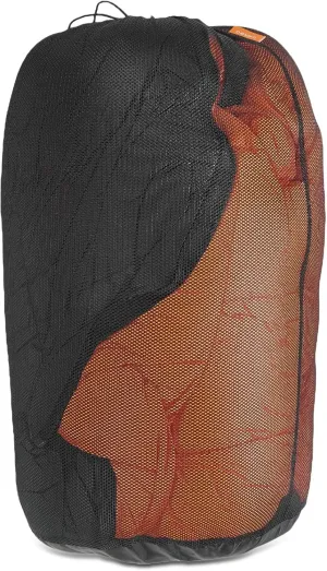 1Pcs 255L Mesh Sleeping Bag Storage Sack Stuff Sack Mesh Laundry Bag Drawstring Bag，Tear-Resistant Polyester Mesh,300D Oxford Bottom,Anti-Dirt and Water-Resistant.