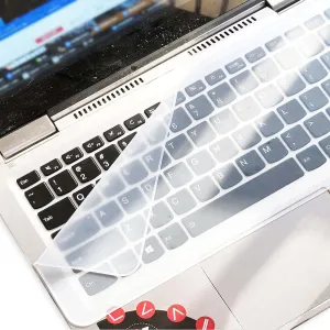 2 Pack Keyboard Cover Skin Protector, compatible with Trekstor Primebook C13B 13.3 inch Silicone Keyboard Film （ Not Tempered Glass Screen Protectors/Not Case）