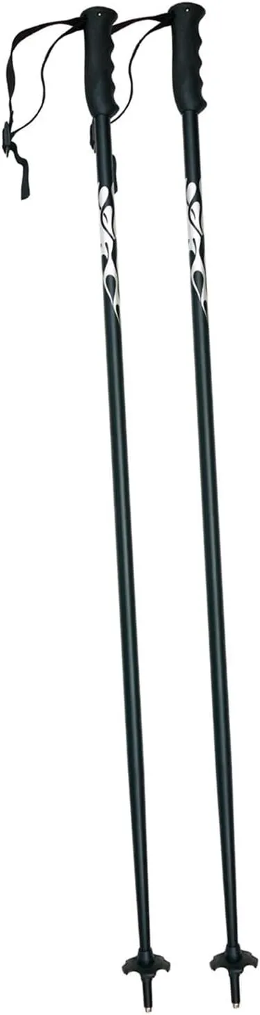 2Pcs Ski Poles Walking Sticks Comfortable Gripping Sturdy Trekking Canes for Men Women for Skiing Outdoor Adventures Trekking