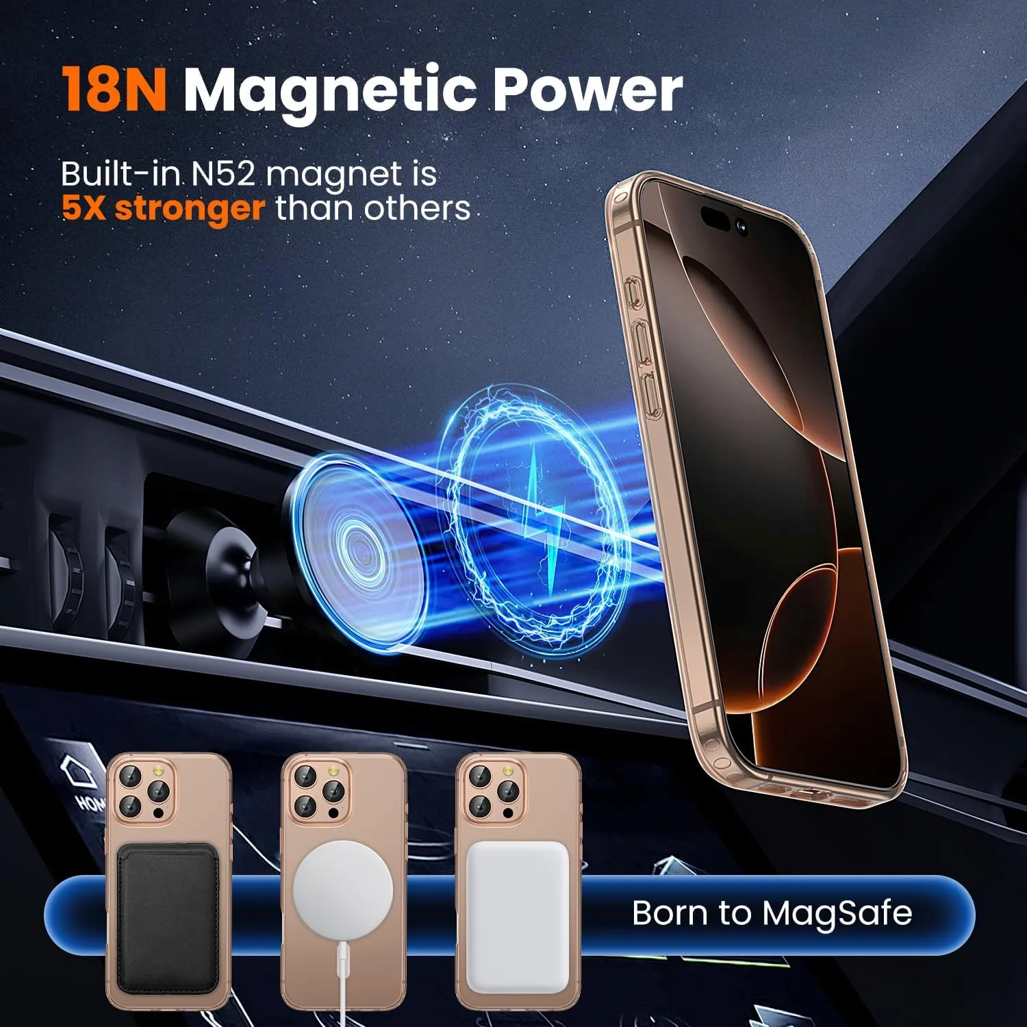 3 in 1 for iPhone 16 Pro Case with Camera Control Button, Not Yellowing, Screen Protector*1 Camera Lens Protector*1, Military-Grade Protection for iPhone 16 Pro Phone Case 6.3 inch Clear