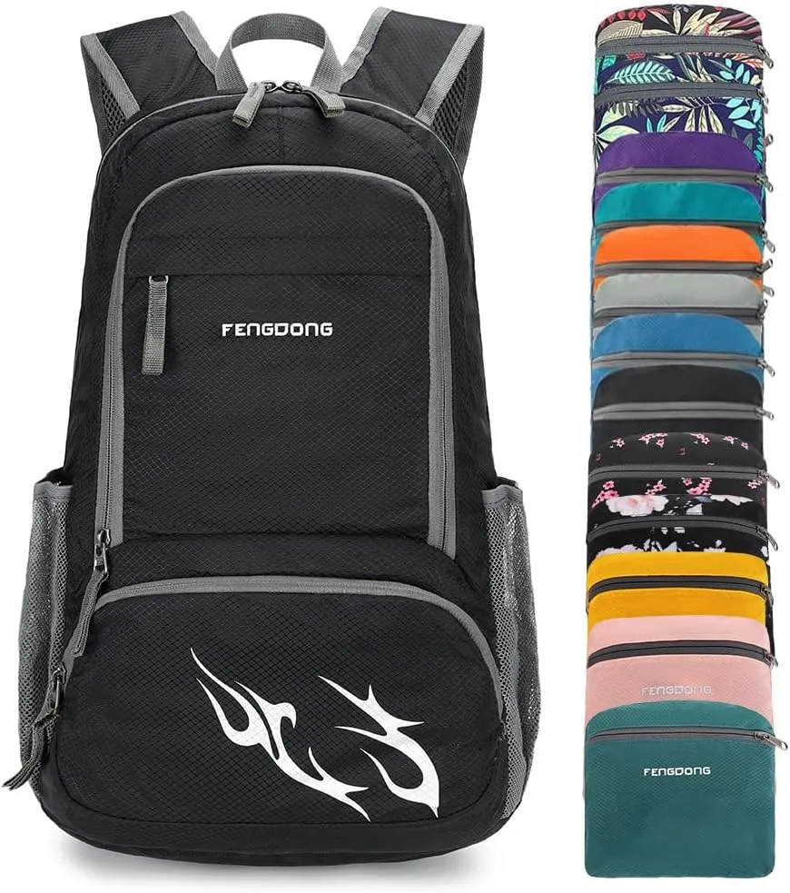 35L Lightweight Foldable Waterproof Packable Travel Small Hiking Backpack Daypack for men women