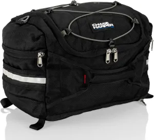 4200 Hideaway Tail Trunk - Water-Resistant, Tear-Resistant, Industrial Grade Ballistic Nylon with Adjustable Strap Mounting System for Universal Fit - Black