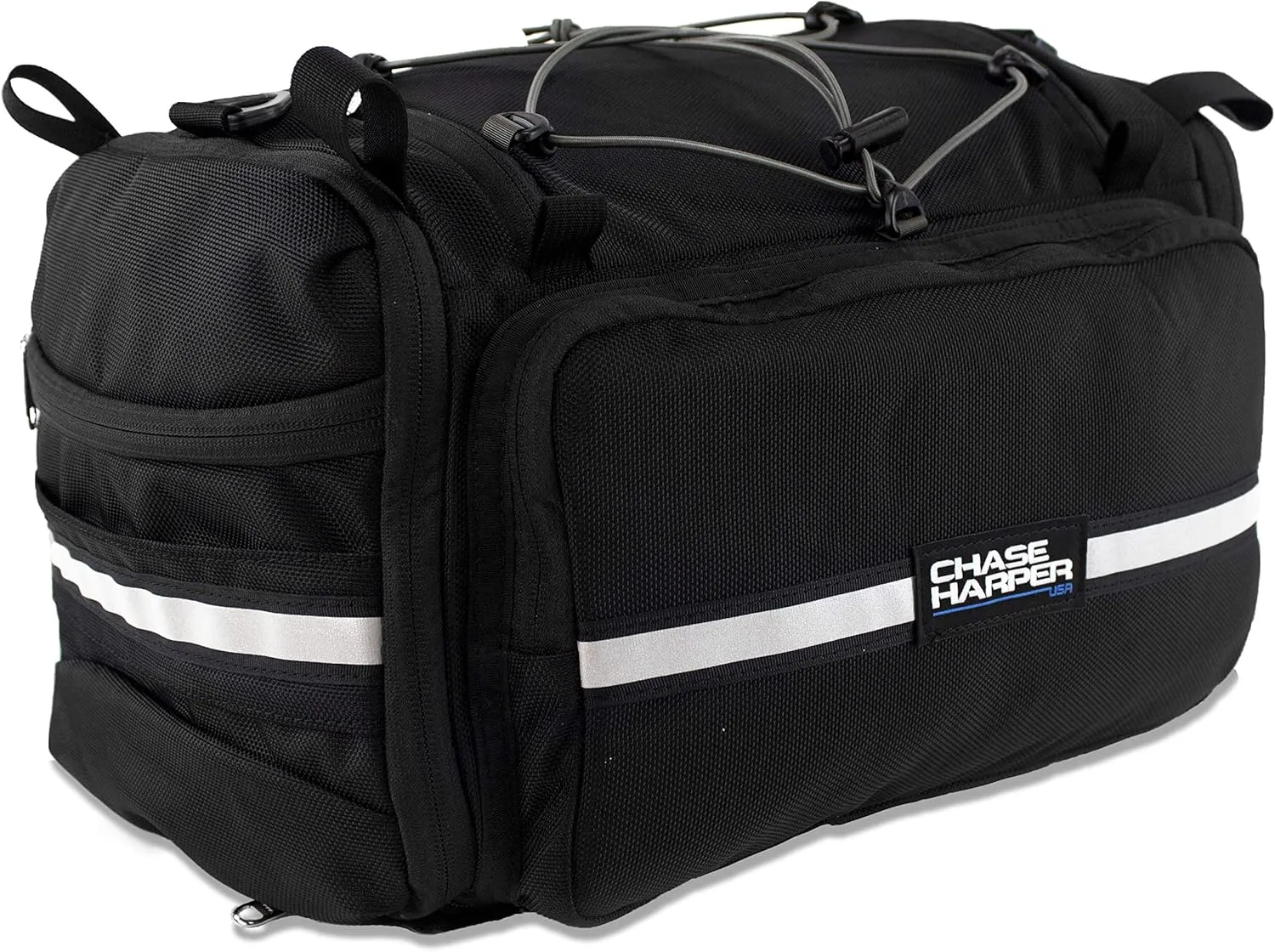 4250 Deluxe Hide-Away Tail Trunk - Water-Resistant, Tear-Resistant, Industrial Grade Ballistic Nylon with Adjustable Bungee Mounting System for Universal Fit