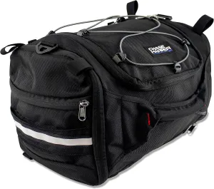 4250 Deluxe Hide-Away Tail Trunk - Water-Resistant, Tear-Resistant, Industrial Grade Ballistic Nylon with Adjustable Bungee Mounting System for Universal Fit