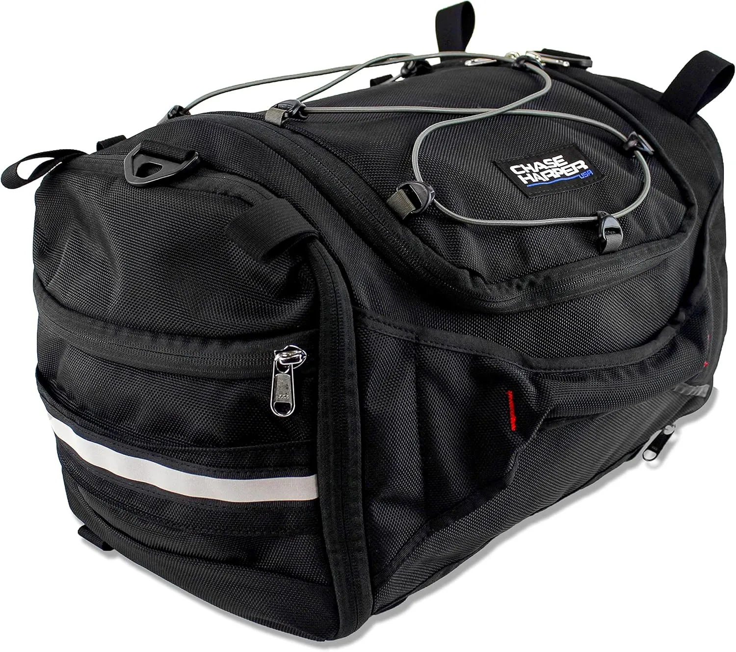 4250 Deluxe Hide-Away Tail Trunk - Water-Resistant, Tear-Resistant, Industrial Grade Ballistic Nylon with Adjustable Bungee Mounting System for Universal Fit