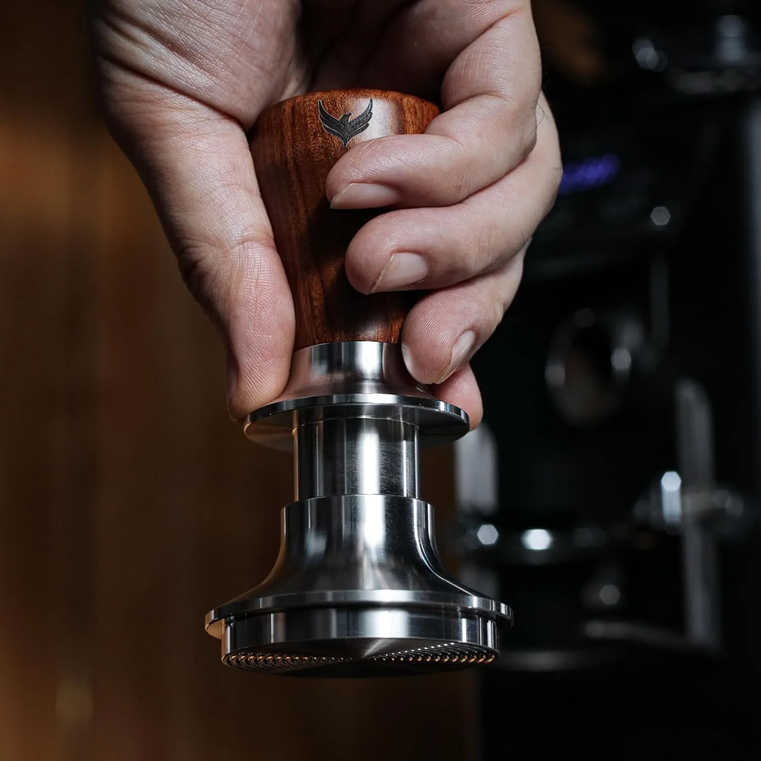 51.5mm Coffee Tamper V2 for La Pavoni Post Millenium Models Spring-Loaded 30lbs Tamper Tool Espresso Machine Accessories Includes Gift Box