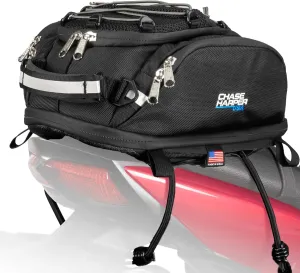 60X Tail Bag - Water-Resistant, Tear-Resistant, Industrial Grade Ballistic Nylon with Adjustable Bungee Mounting System for Universal Fit