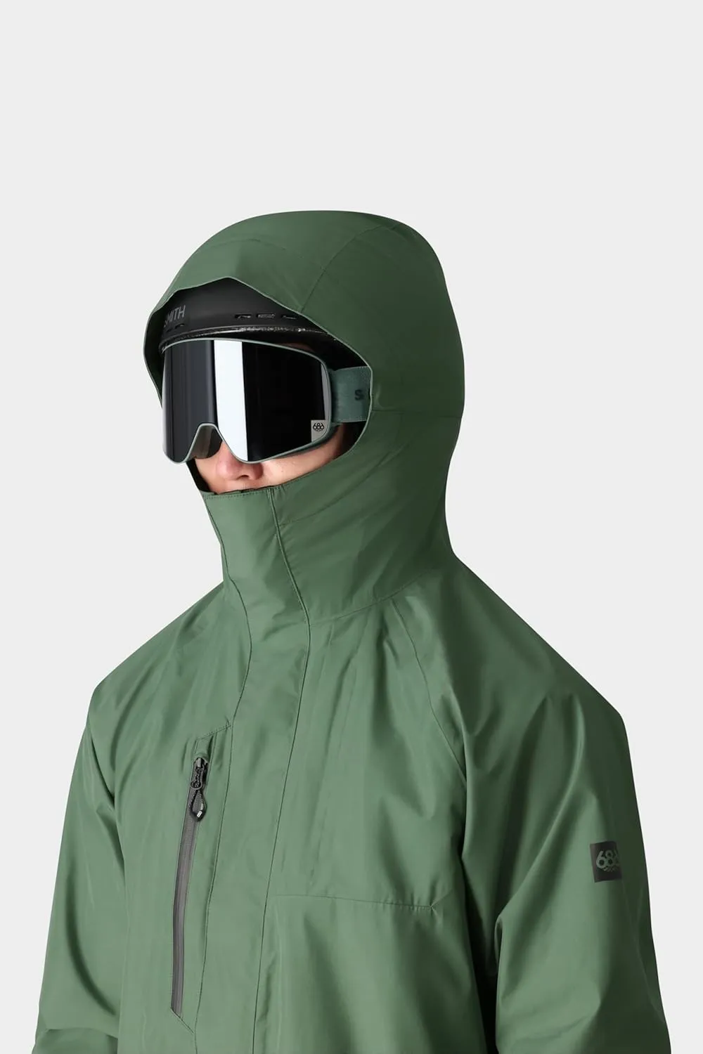 686 Men's Gore-TEX Core Jacket - Nylon Fabric Shell - Water & Weather Resistant