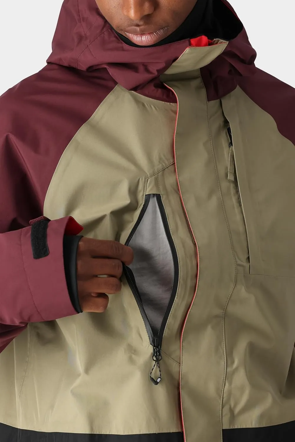 686 Men's Gore-TEX Core Jacket - Nylon Fabric Shell - Water & Weather Resistant