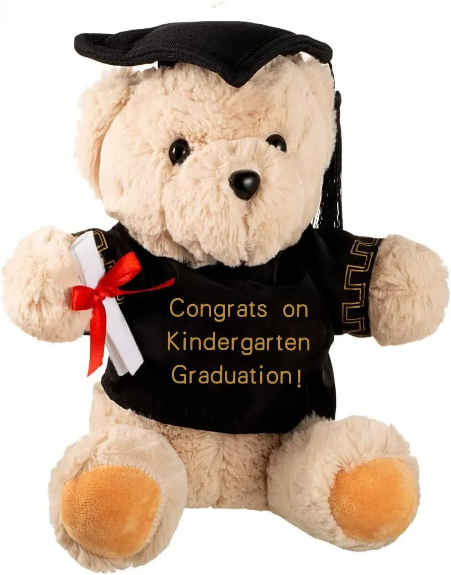 8 Inch Graduation Plush Stuffed Animal Class of 2025 Gift (Kindergarten)