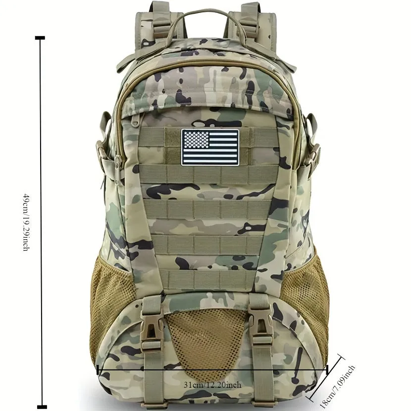 9.25-Gallon Outdoor Travel Hiking Rucksack