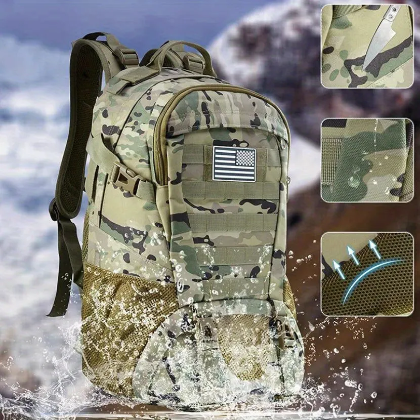 9.25-Gallon Outdoor Travel Hiking Rucksack