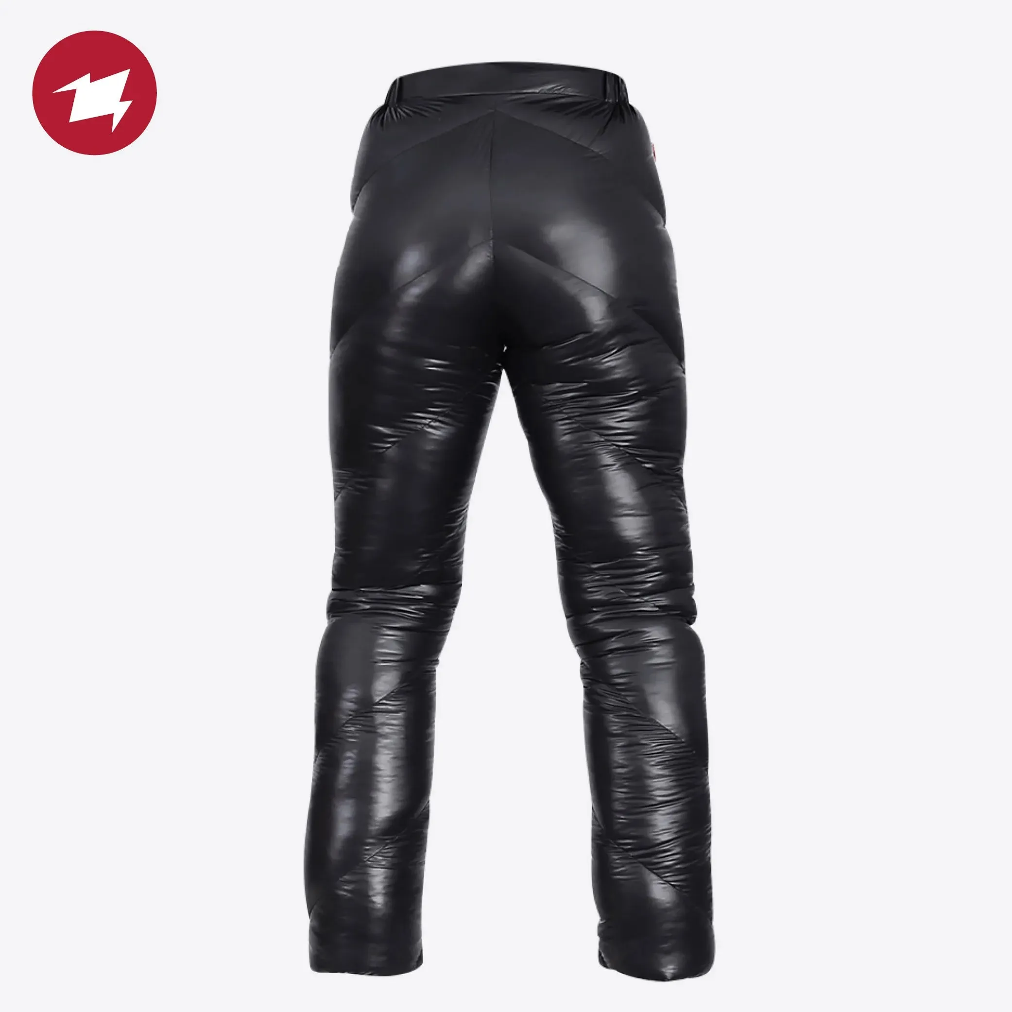 AEGISMAX Outdoor Hiking Winter Ultralight Goose Down Pants 800FP Waterproof Nylon Trousers Unisex