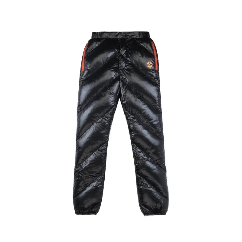 AEGISMAX Outdoor Hiking Winter Ultralight Goose Down Pants 800FP Waterproof Nylon Trousers Unisex