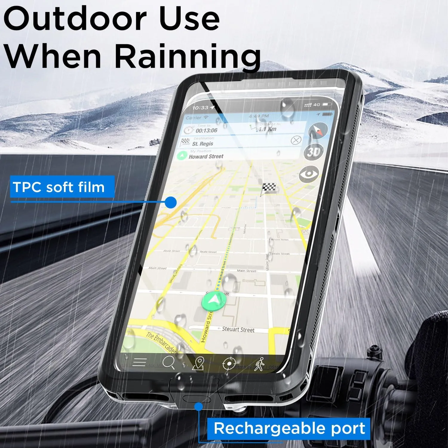 AICase Waterproof Phone Case,Universal Self-Check Function Underwater Pouch Dry Bag Beach Travel Essentials Tech Gadgets for iPhone 15 14 13 11 12/Samsung S24/LG,Google/Xiaomi/Motorola