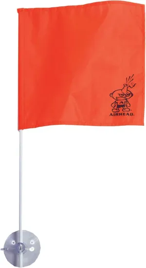 Airhead StIK-a-FLAG Water Ski Flag - Attaches to Boat Windshield for Convinience - Enhanced Visibility and Safety for Water Skiing