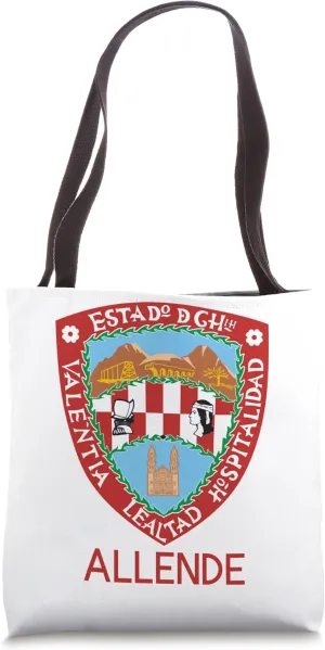 Allende Chihuahua Estado De Mexico Escudo Eagle Aguila Tote Bag