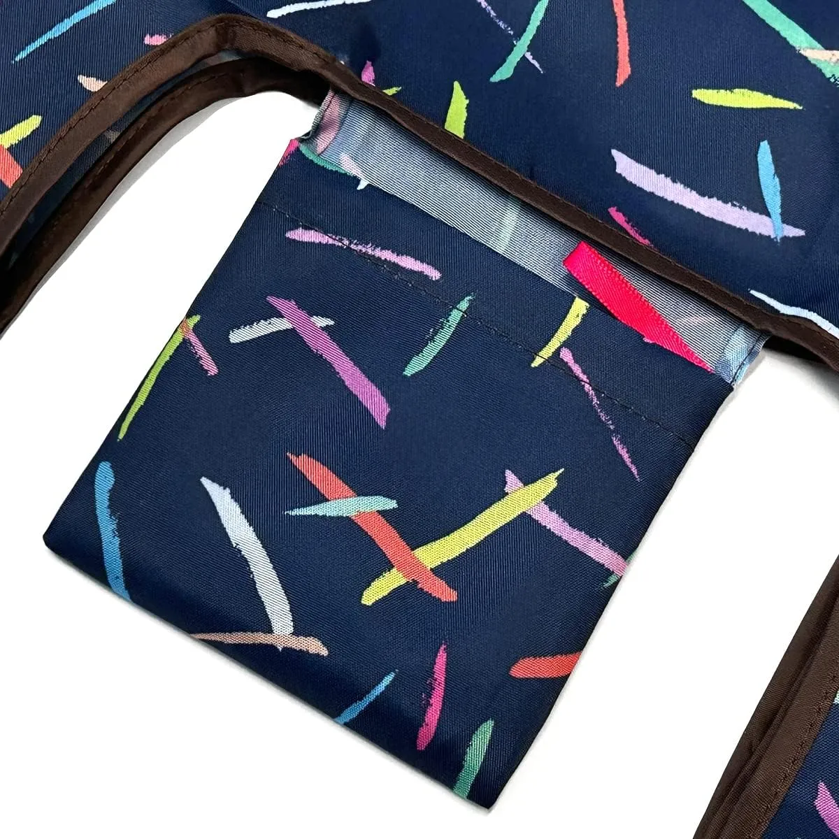 allydrew JoliBag Nylon Reusable Grocery Bag, 2 Pack, Sprinkles