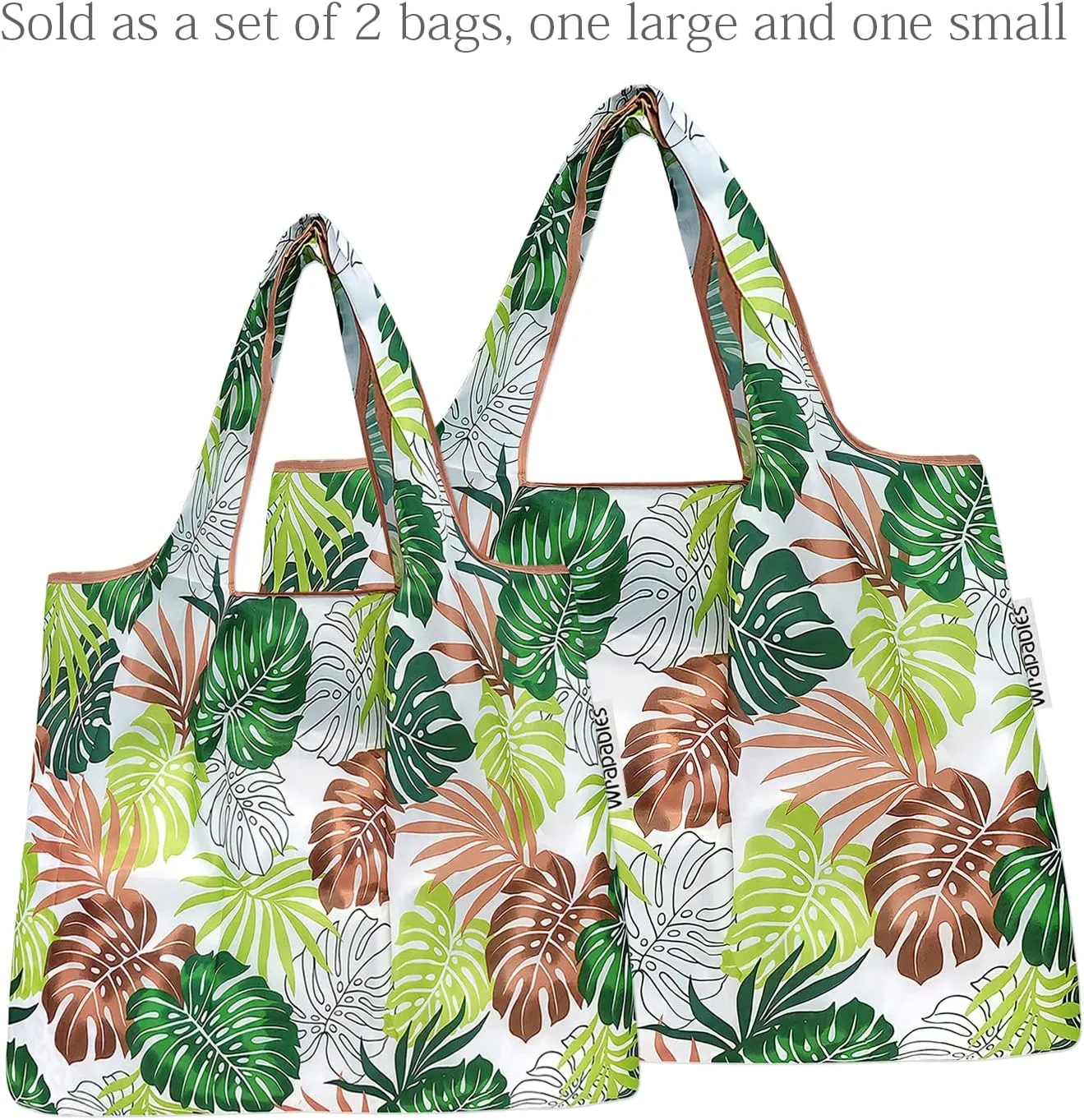 allydrew Large Foldable Tote Nylon Reusable Grocery Bag