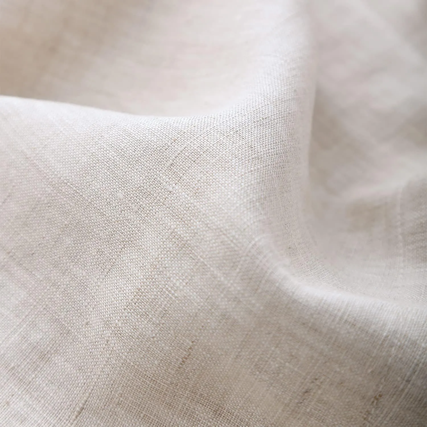 Amazhiyu Pure Linen Over The Door Laundry Hanging Hamper Bag for Holding Dirty Clothes and Saving Space Flax
