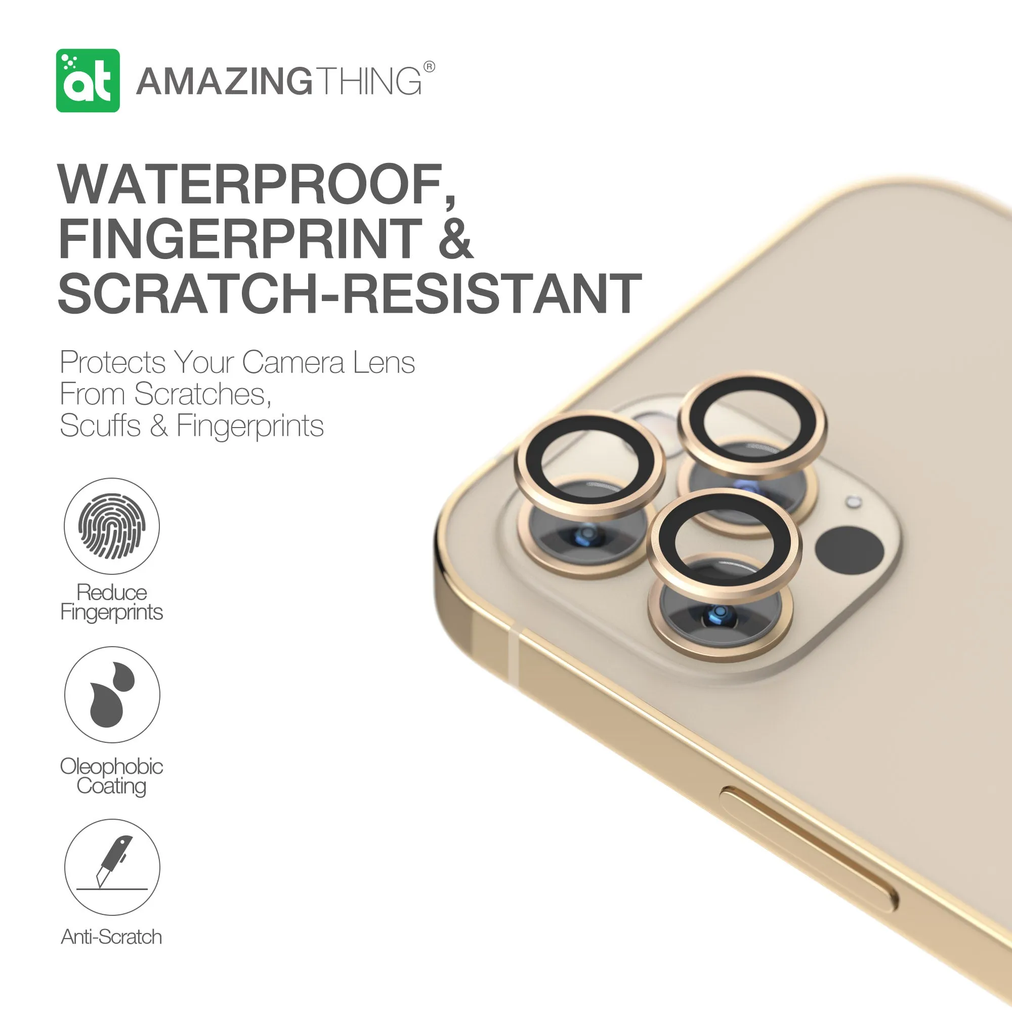 Amazing Thing iPhone 12 Pro MAX Camera Lens Protector SUPREME AR Lens