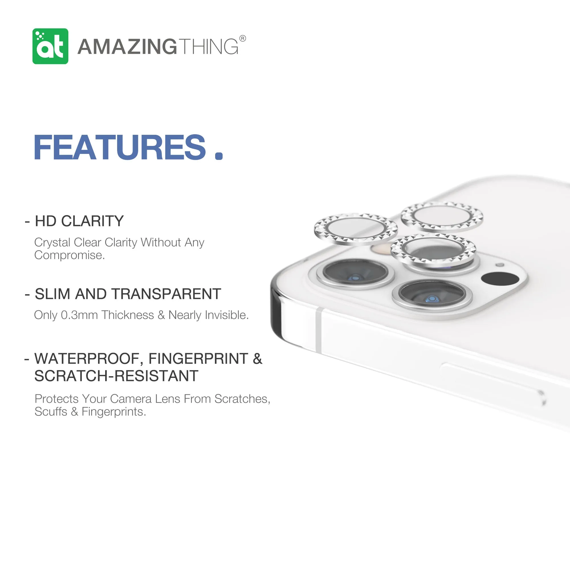 Amazing Thing iPhone 12 Pro MAX Camera Lens Protector SUPREME AR Lens