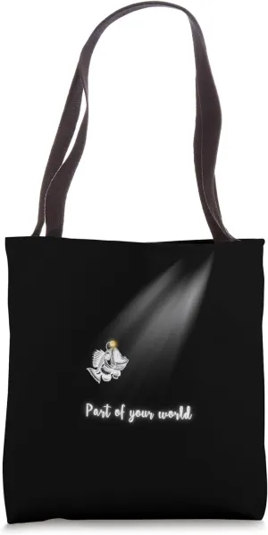 Angler Fish, Deep sea, cute RIP Tote Bag