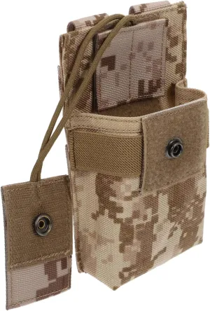 Angoily Pouch Waist Bag for Phones Durable Nylon for Hiking Camping and Outdoor Activities for