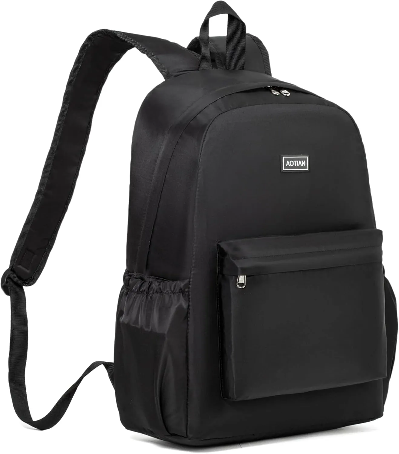 AOTIAN 17-Inch Water-Resistant Nylon Backpack, Durable Lightweight Bookbag, Daypack for College, Work, Travel & Hiking