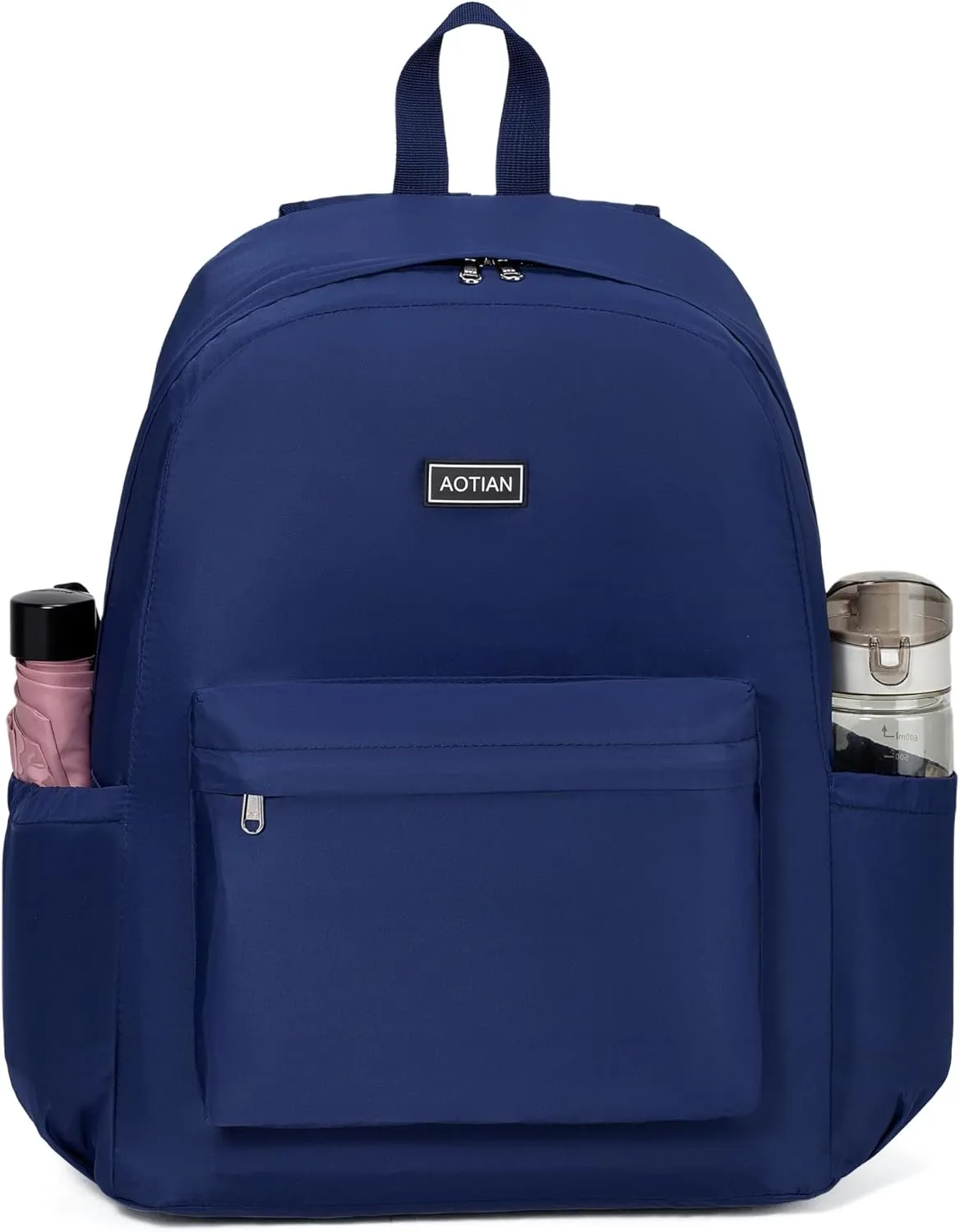 AOTIAN 17-Inch Water-Resistant Nylon Backpack, Durable Lightweight Bookbag, Daypack for College, Work, Travel & Hiking