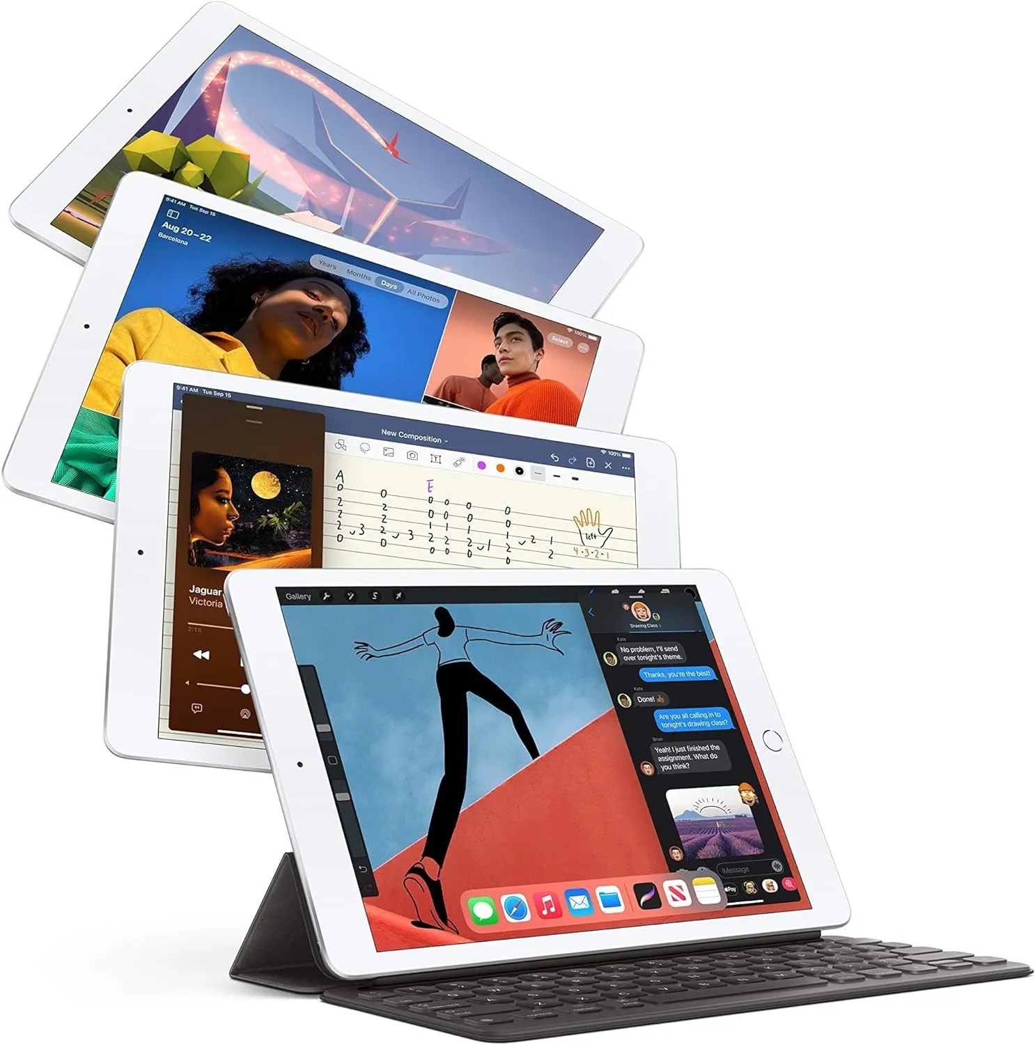 Apple iPad (10.2-inch, Wi-Fi, 32GB) - Gold (Latest Model, 8th Generation) (Renewed)