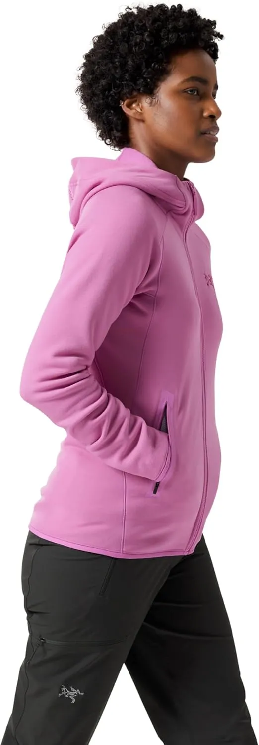 Arc'teryx Kyanite Womens Hoody | Warm Polartec Stretch Fleece Midweight | Moisture-Wicking Durable Zip Up Hoodies for Women