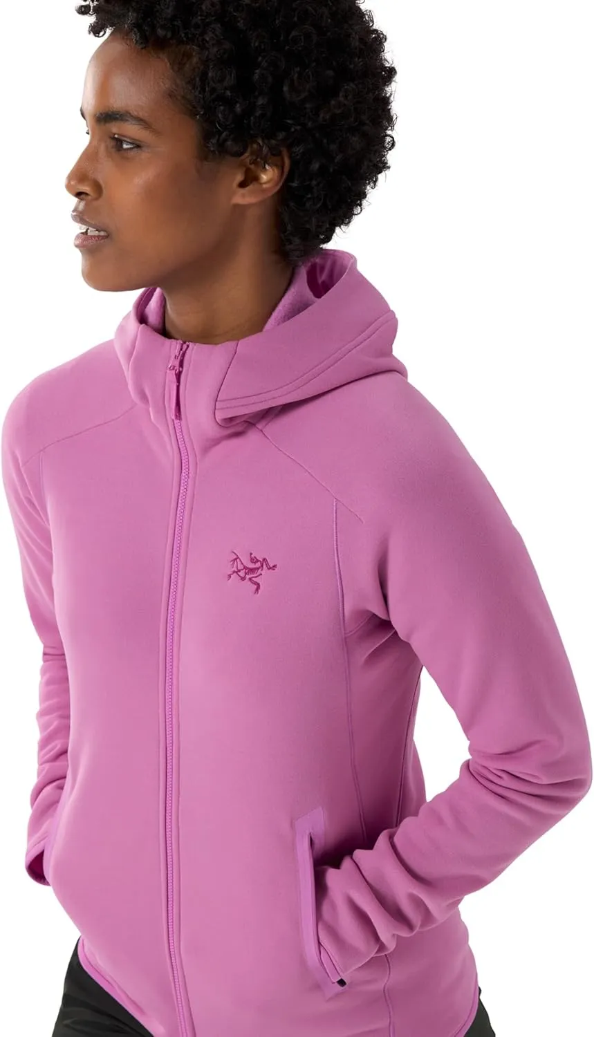 Arc'teryx Kyanite Womens Hoody | Warm Polartec Stretch Fleece Midweight | Moisture-Wicking Durable Zip Up Hoodies for Women
