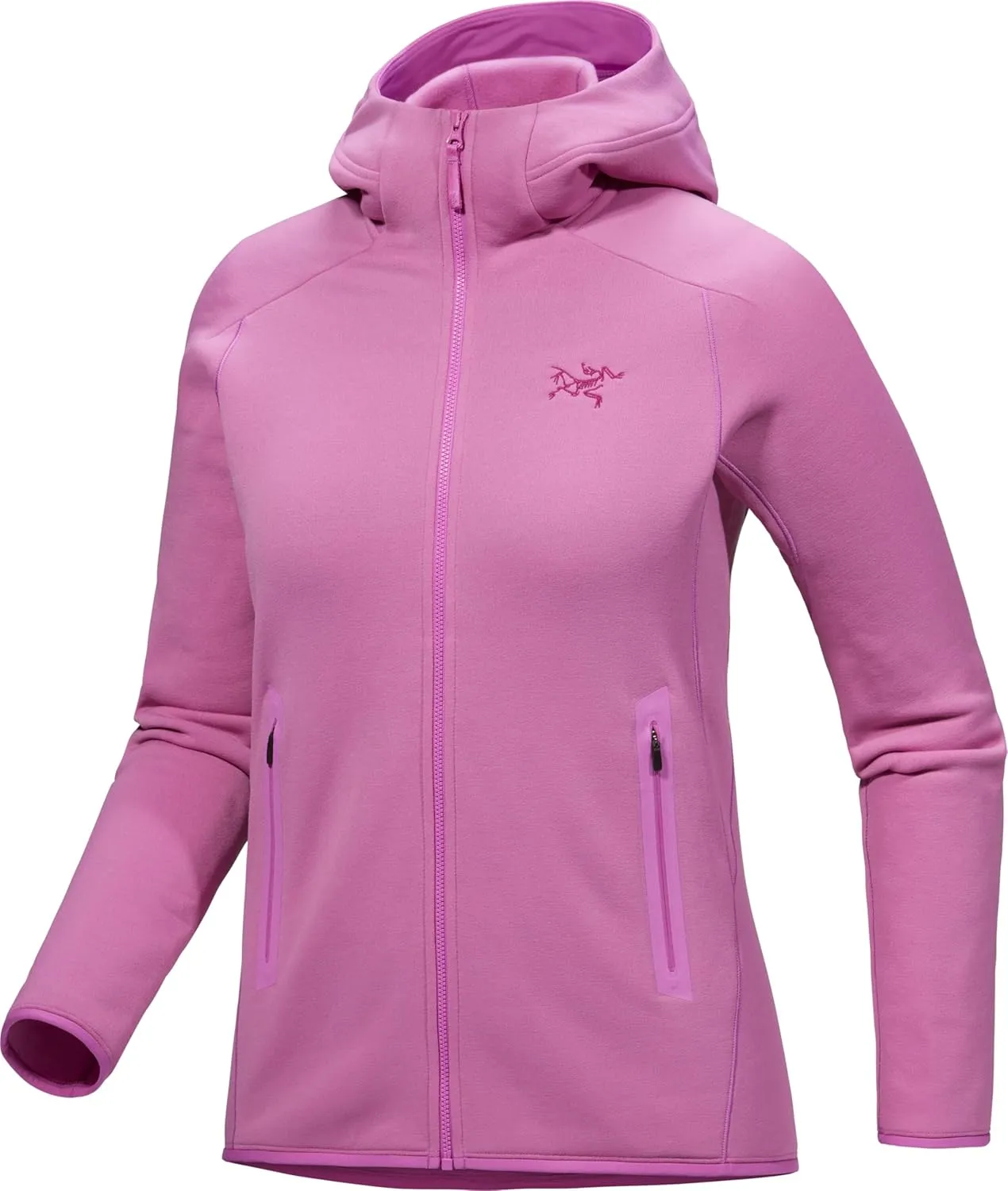 Arc'teryx Kyanite Womens Hoody | Warm Polartec Stretch Fleece Midweight | Moisture-Wicking Durable Zip Up Hoodies for Women