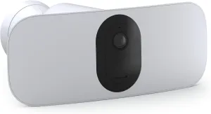 Arlo Pro 3 Floodlight Wireless Camera, Color Night Vision, Motion Sensor, 2-Way Audio, White, 1-Pack (Renewed)