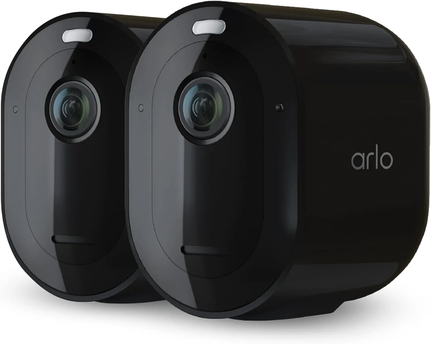 Arlo Pro 5S 2K Spotlight Camera - 2 Pack - Security Cameras Wireless Outdoor, Dual Band Wi-Fi, Color Night Vision, 2-Way Audio, Home Security Cameras, Home Improvement, Black – VMC4260B