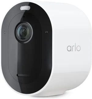 Arlo Pro 5S 2K Spotlight Camera - Wireless Home Security Camera with Spotlight, Color Night Vision, Dual-Band Wi-Fi, 2-Way Audio, Integrated Siren, Motion Detection, White, 1 Pack, VMC4060P (Renewed)