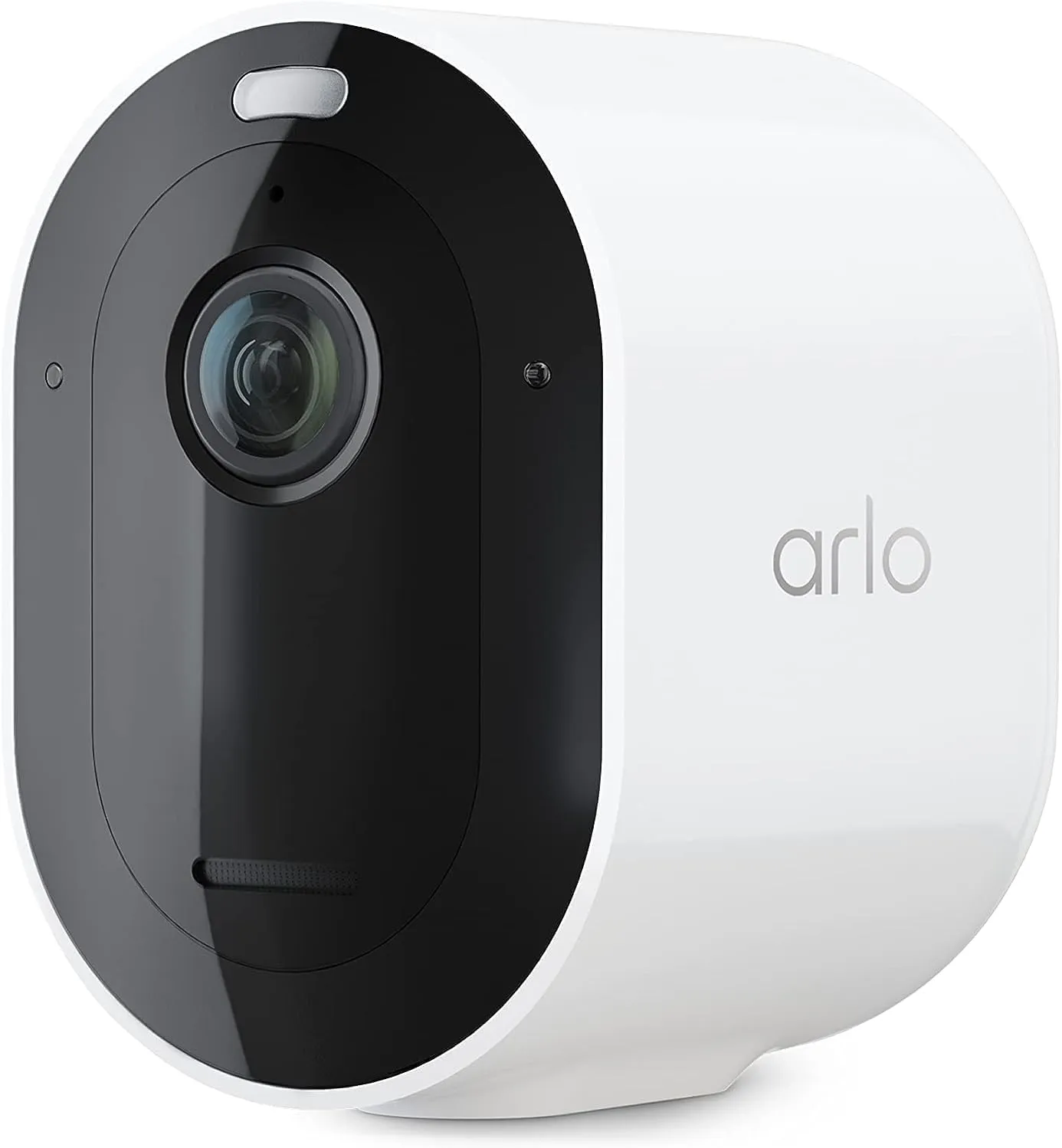 Arlo Pro 5S 2K Spotlight Camera - Wireless Home Security Camera with Spotlight, Color Night Vision, Dual-Band Wi-Fi, 2-Way Audio, Integrated Siren, Motion Detection, White, 1 Pack, VMC4060P (Renewed)