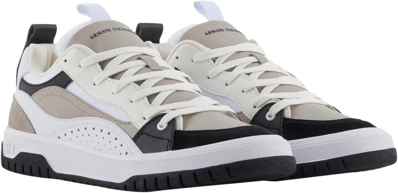 Armani Exchange Men's Duck Mixed Color Sneaker