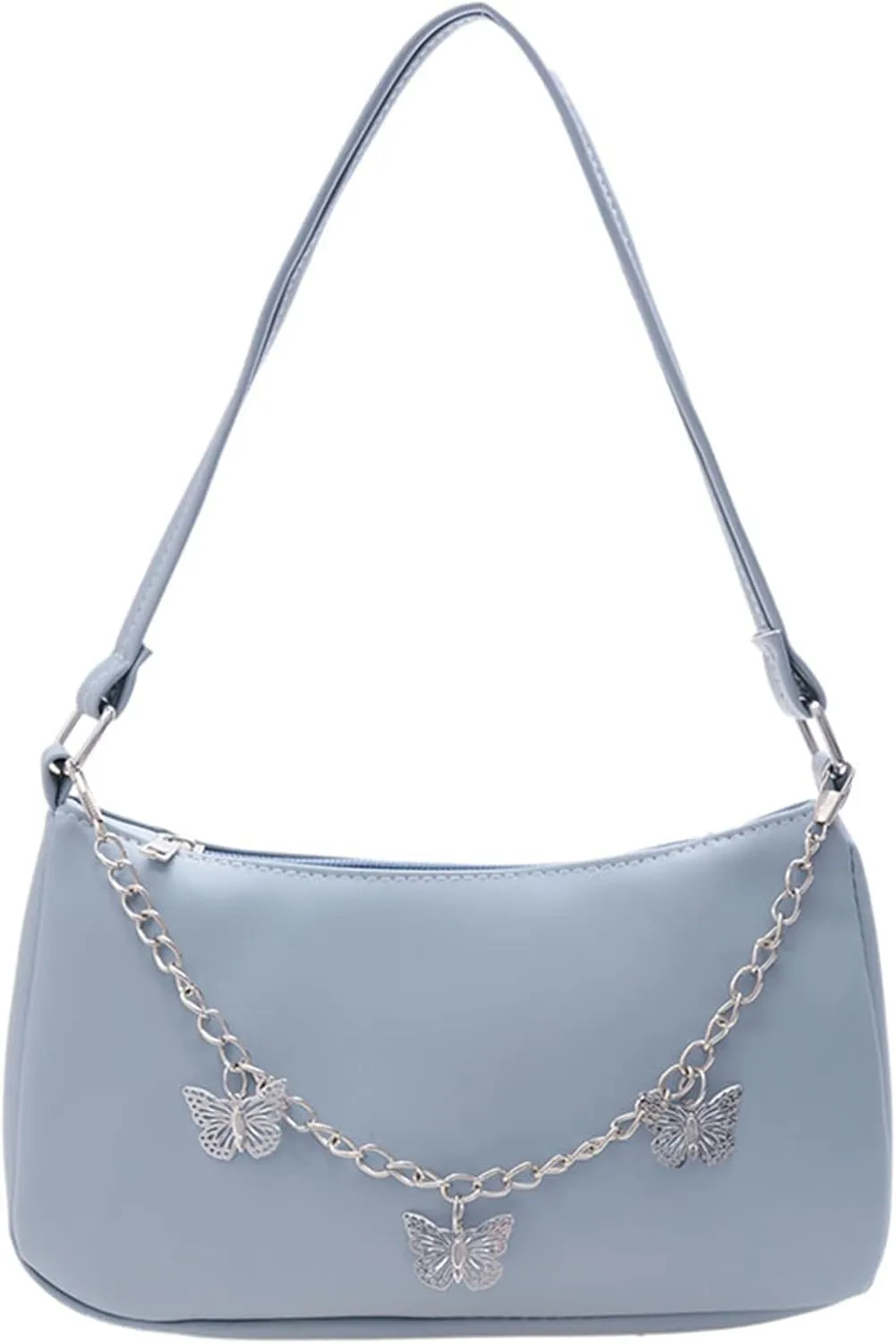 Armpit Purse Fashion Women Butterfly Chain Shoulder Underarm Bags Purses Handbags Elegant Nylon Hobo Bags