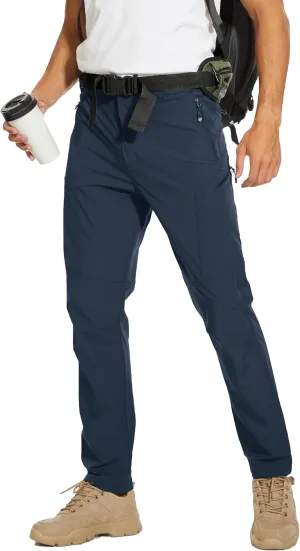 Arunlluta Hiking Pants for Men, Hiking Travel Pants Water-Resistant Mens Work Pants Stretch Quick Dry Lightweight
