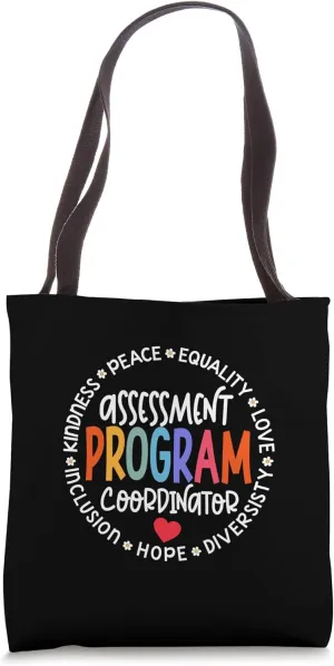 Assessment Program Coordinator Squad Team School Crew Tote Bag