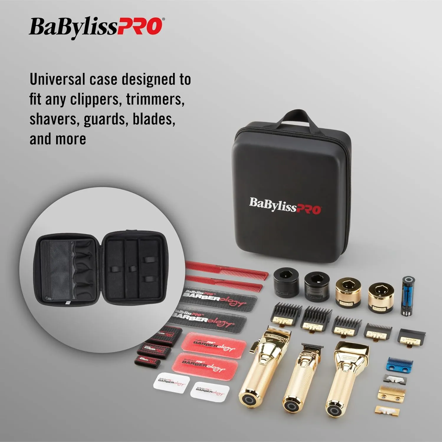 BaBylissPRO Barber Storage Cases and Pouch