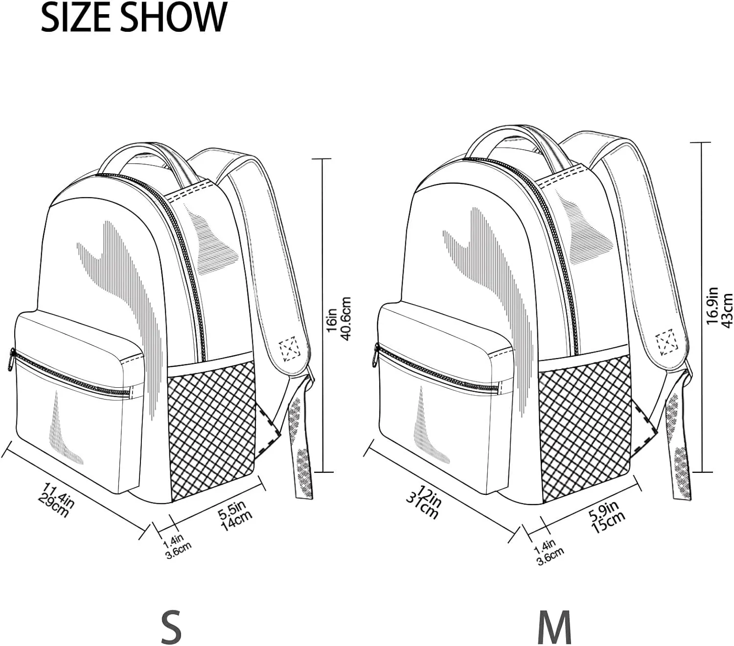 Backpack School Bookbag Travel Bag Angry Green Dragon for Girls Boys Teen