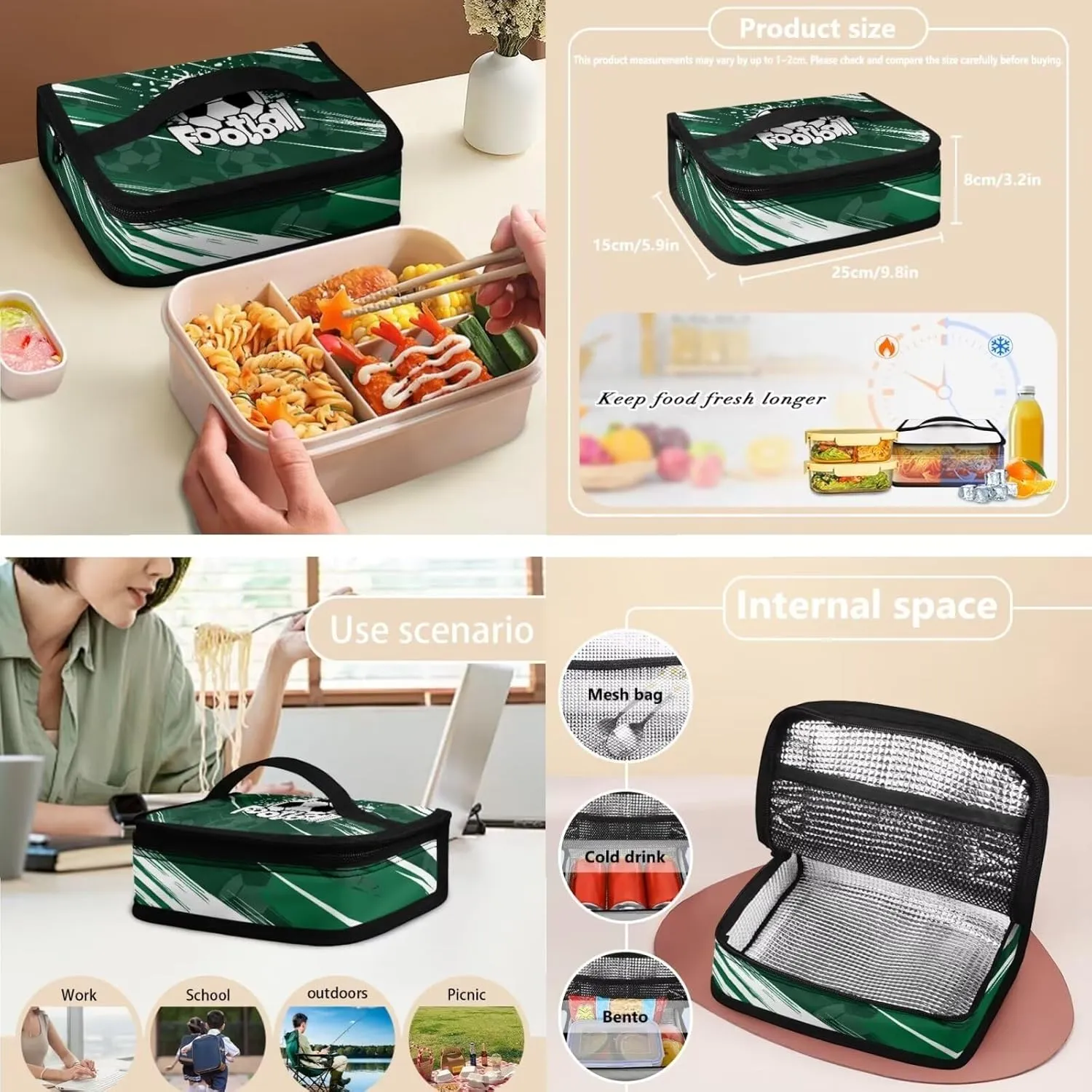 Basketball 3 Piece Backpack Set for Boys 3rd Grade Waterproof and Oil Proof Meal Bag Lunch Box 17 inch Portable School Bag for Middle School Junior Middle School